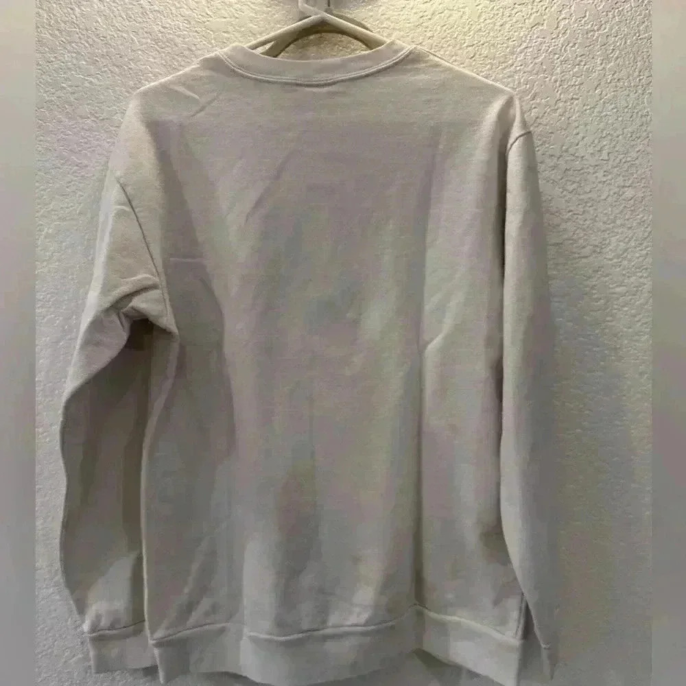 Vintage 1993 Looney Tunes Tweety Sweatshirt Sequin Patch White Unisex Loungewear - Picture 11 of 16